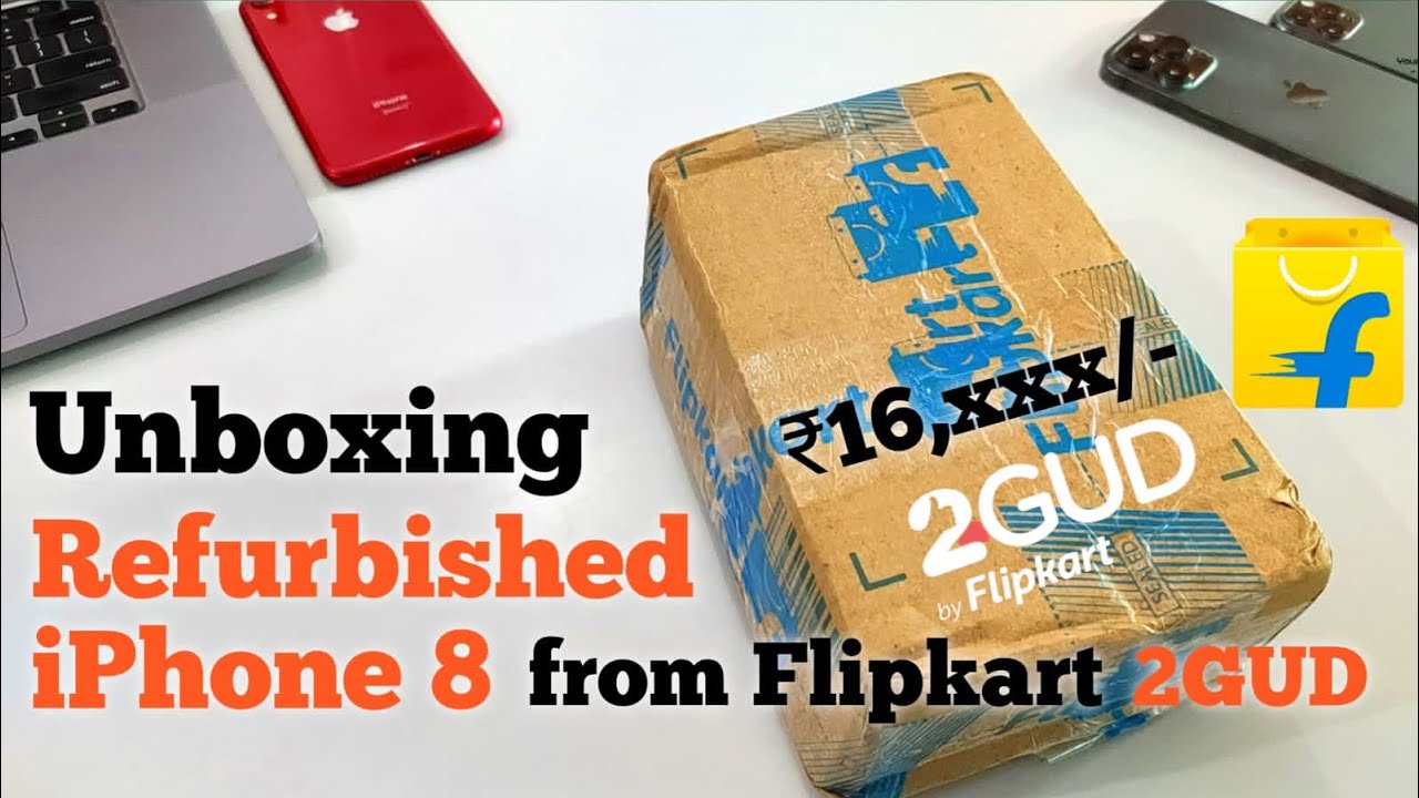 Unboxing Refurbished iPhone 8 from Flipkart 2GUD in 2022 😮 Hindi