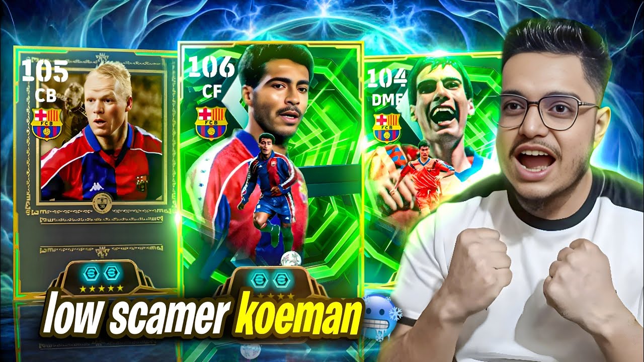 koeman 106 & Ibrahimovic 110 প্যাক ওপেনিং মেইন আইডিতে 🥶🔥