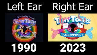 Tiny Toons Adventures/Looniversity Theme Comparison (1990 & 2023)