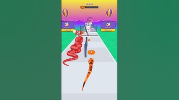 Snake Run 3d Level-53 complete ✅#shorts #gaming #ytshorts