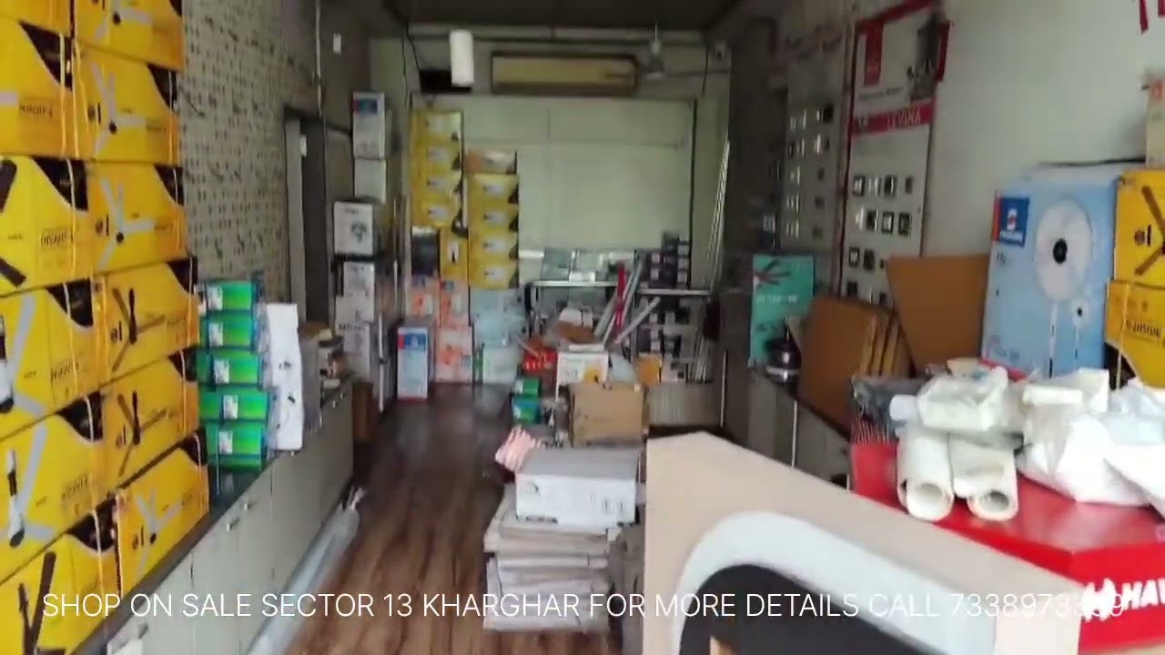 SHOP ON SALE SECTOR 13 KHARGHAR FOR MORE DETAILS CALL 7338973389