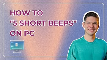 How To Fix "5 Short Beeps" On PC - NO Monitor Working Or No Display Image Showing