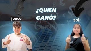 ¿Quien ganó?  ¿Sol o joaco? | CONCURSO DE DIBUJO|