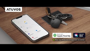 ATUVOS Tracker Tag Compatible with Apple Find My iOS Only