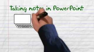 How to Take Notes Using PowerPoint