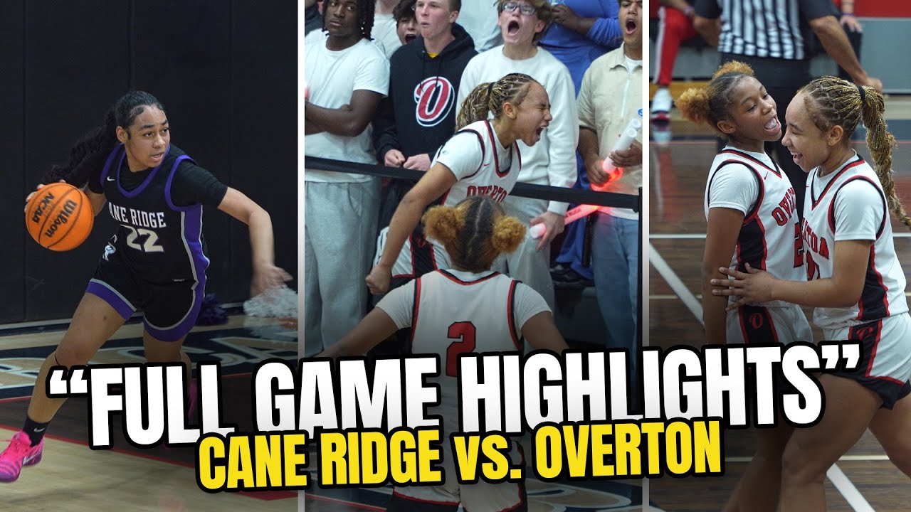 Cane Ridge Lady Ravens vs. Overton FULL GAME HIGHLIGHTS (1.9.2025)