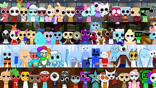 SPRUNKI BUT ALL CHARACTERS TURN INTO DANDY'S WORLD!