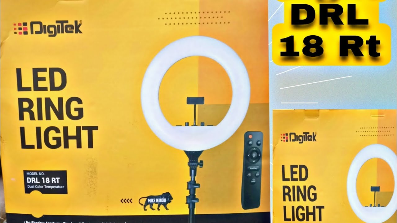 Best Ring Light in Affordable Price DigiTek DRL 18 RT DRL18RT 