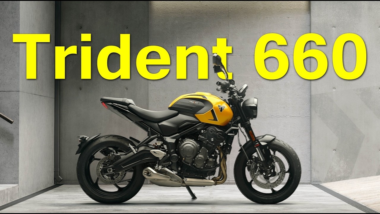 Новый и старый Triumph Trident 660 2026 года |™
