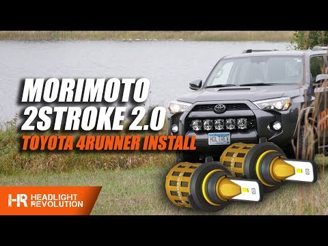 2014-2018 Toyota 4Runner LED Morimoto 2Stroke Bulbs - 2x Brighter LED Bulbs