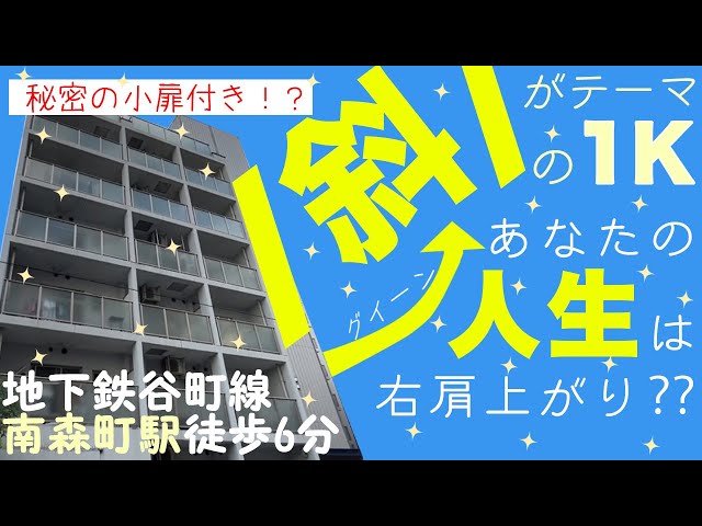 【ご無沙汰過ぎて喋れません】西天満で見つけた「斜」の物件※秘密の小さなドア付き