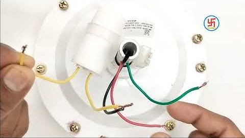 All wire ceiling fan capacitor connection | Ceiling fan connection at home 