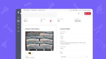 Managing Construction Inventory in Sortly