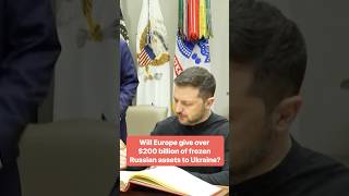#Europe considers seizing $200 billion in frozen #Russian assets to fund #Ukraine's defense.
