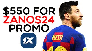 1XBET PROMO CODE . BIG BONUS 1XBET FOR REGISTRATION. FREE PROMO CODE 1XBET - ZANOS24 - BONUS 520$ screenshot 3