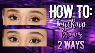How to: Touch up brows 2 ways | Superimpose💜 screenshot 4