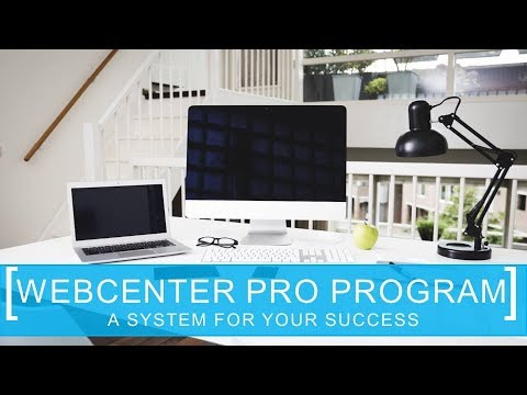 WebCenter Pro Program Overview