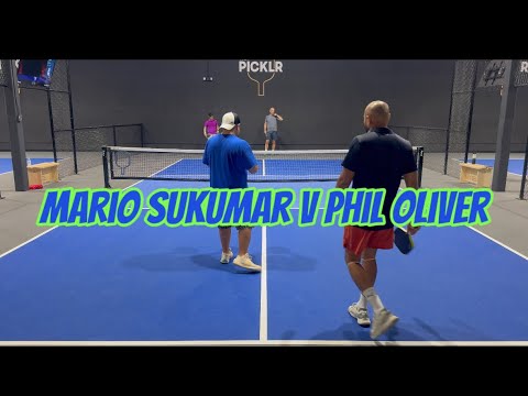 Mario Sukumar v Phil Oliver Mens Competitive 4.0 Doubles Night