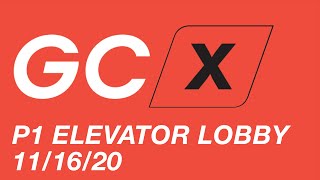P1 ELEVATOR LOBBY – 11/16/20