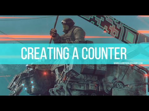 5 - Game Development Tutorials | Unity from Zero to Proficiency | How to Use Create a Counter