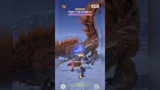 Monster hunter now!! #shortsfeed #gaming #fyp #monsterhunternow #mhnow #mobilegaming #games