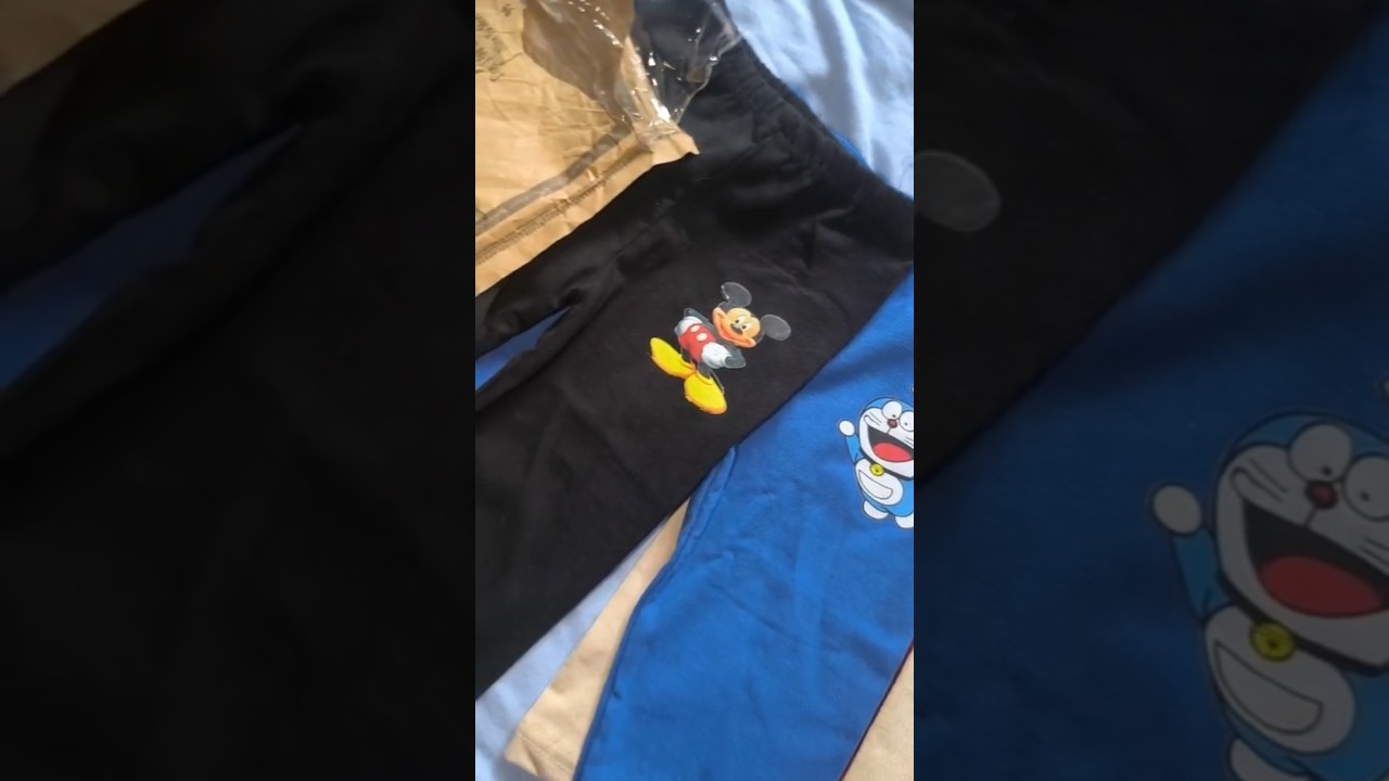 FRENCH KLEIDER Boys PackOf 5 Cartoon Characters PrintedTrack Pants//myntra baby pants#onlineshopping