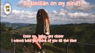 Maximilian - On my mind! (lyrics video)                     #maximilian #onmymind #lyricvideo