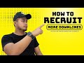 LEARN HOW TO RECRUIT MORE DOWNLINES IN NETWORK MARKETING