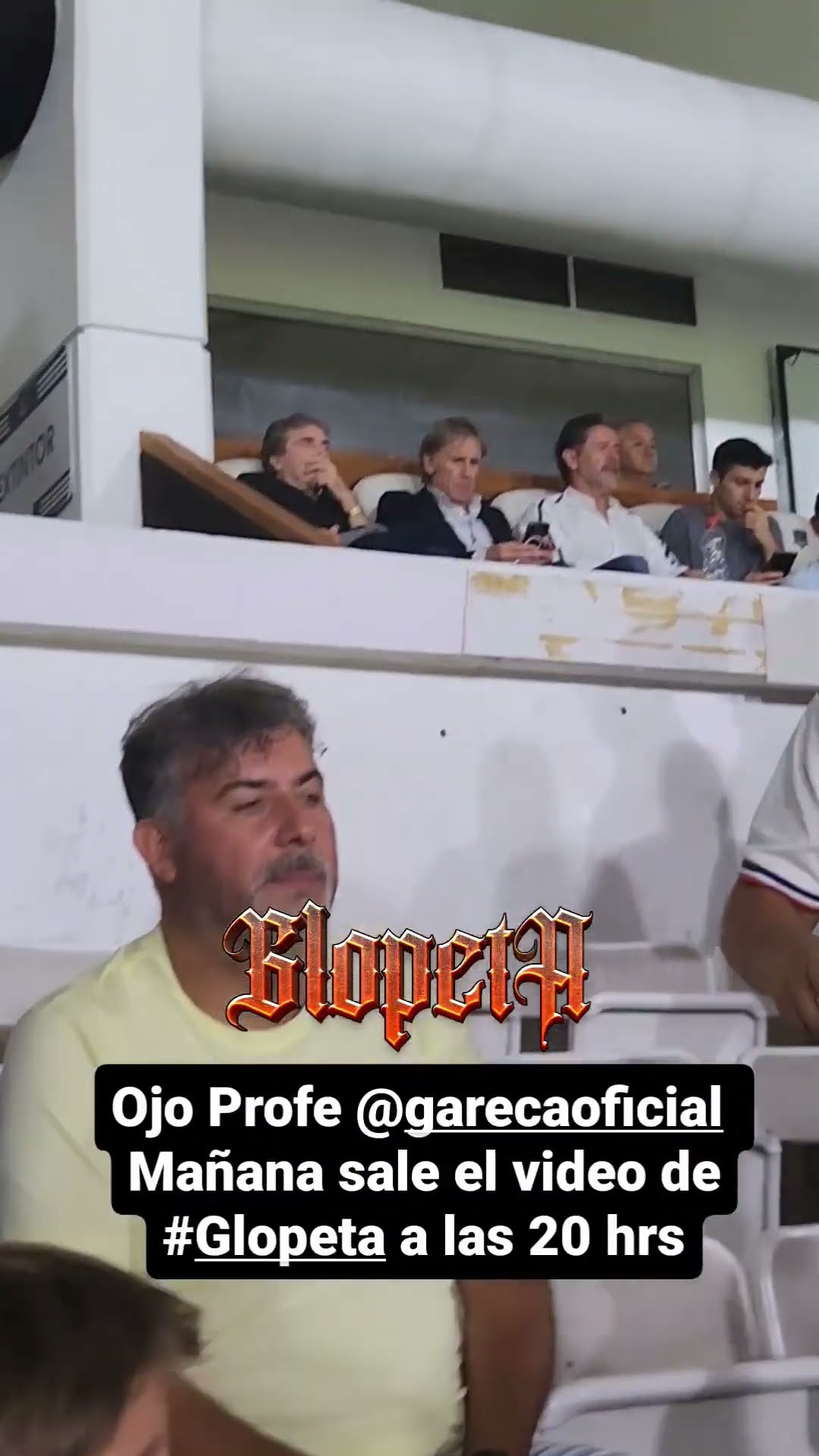 Atento profe Gareca pa q lo ponga en el camarin de la Roja