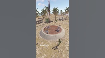 [PATCHED] Depo to a Cave Base From Up Top With Industrial Conveyors in Rust! #rust #rustshorts
