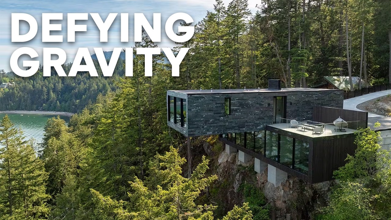 Defying Gravity: A Daring Cliffside Retreat with Jaw-Dropping Ocean Views