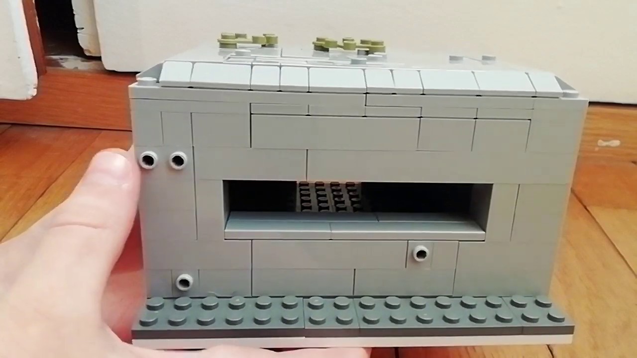 WWII Lego Normandy bunker MOC YouTube