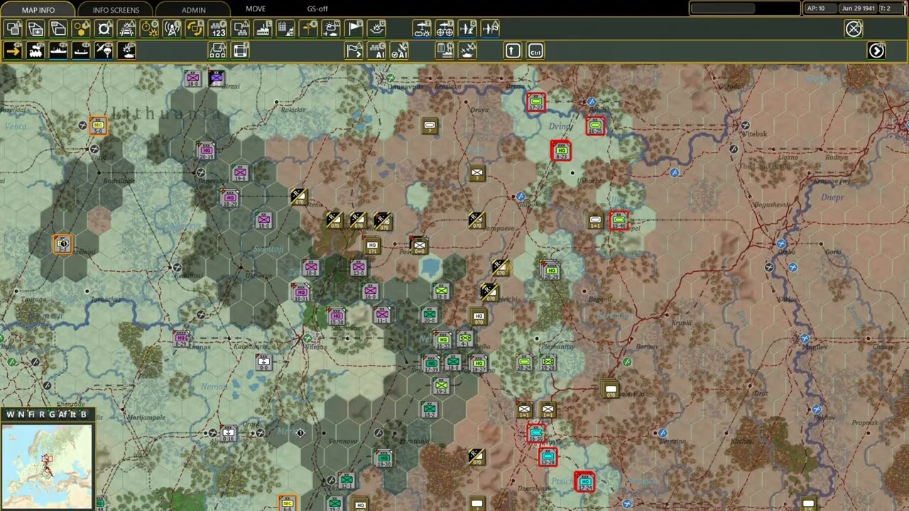 WITE2 Axis PBEM - T2 - Re-sealing the Minsk pocket