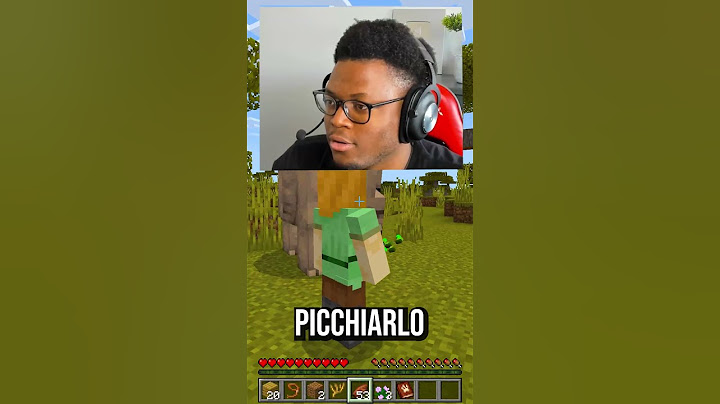 You don't HAVE to DO this in MINECRAFT