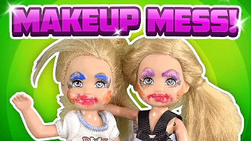 Barbie - Makeup Madness with the Twins | Ep.168