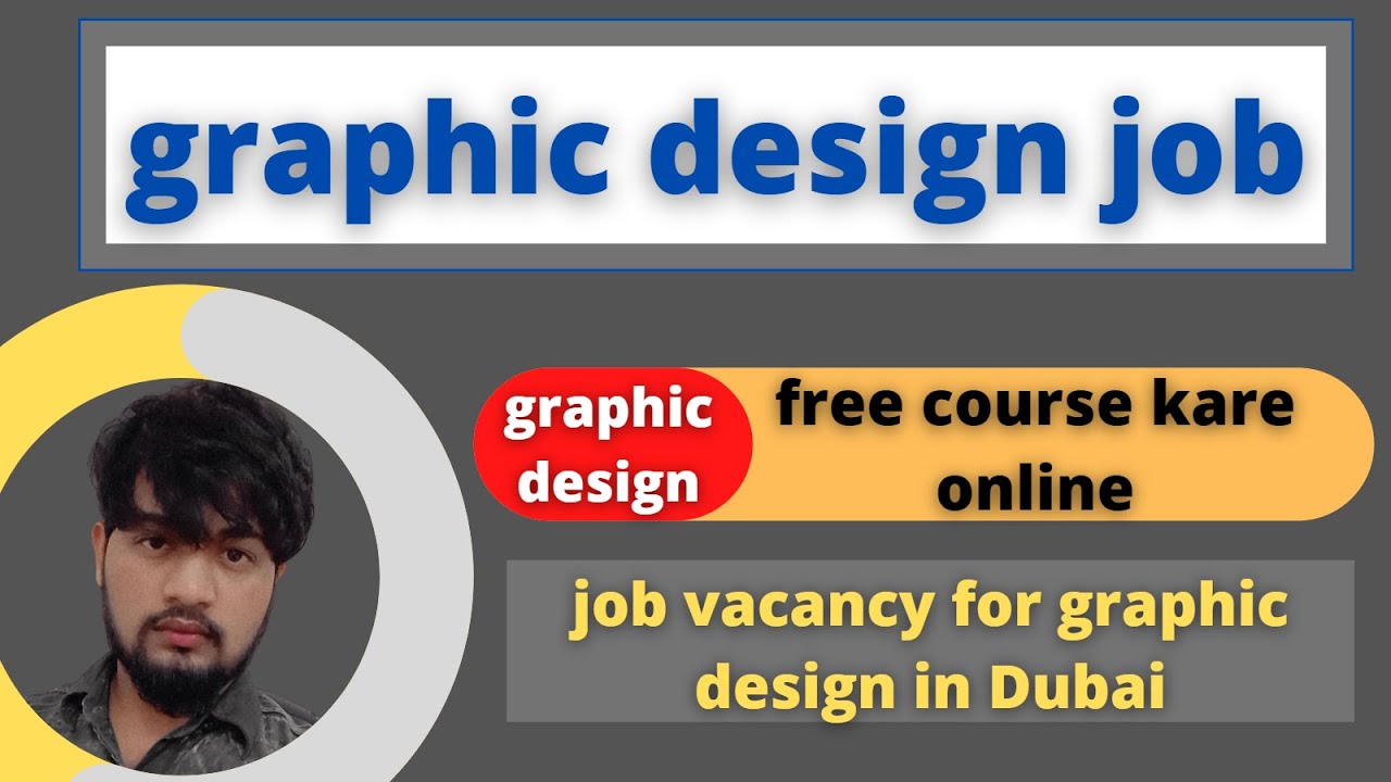 graphic design jobs in dubai salary /graphic design course kya hota hai