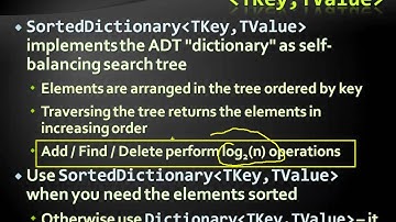 Hash Tables and Sets (2012)