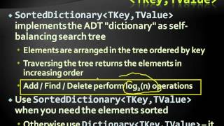 Hash Tables and Sets (2012)