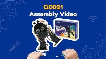 Assembly Video: QD021 Bionic Biped Robot Kit