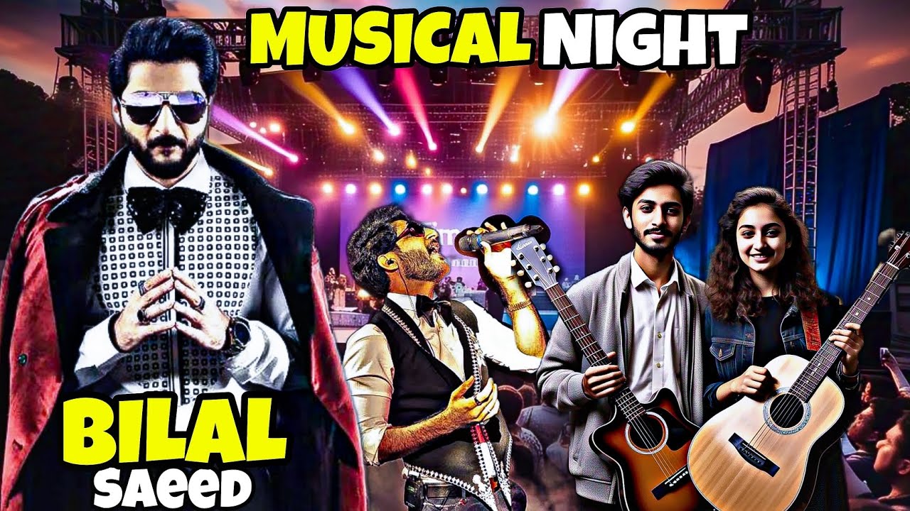 Bilal Saeed Rocks Times Institute Multan | Concert Vlog🖤🔥 2025 - YouTube
