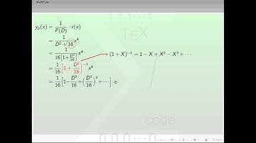 HigherOrderOrdinaryDifferentialEquations|Lecture-V:Particular Integral-Polynomial Case|BE02000011