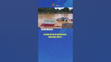 Chủ động ứng phó với biến đổi khí hậu, phòng, chống thiên tai