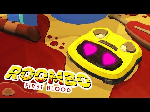 ПЫЛЕСОС МАНЬЯК против ВОРОВ #2 Не даём утащить добро Roombo: First Blood