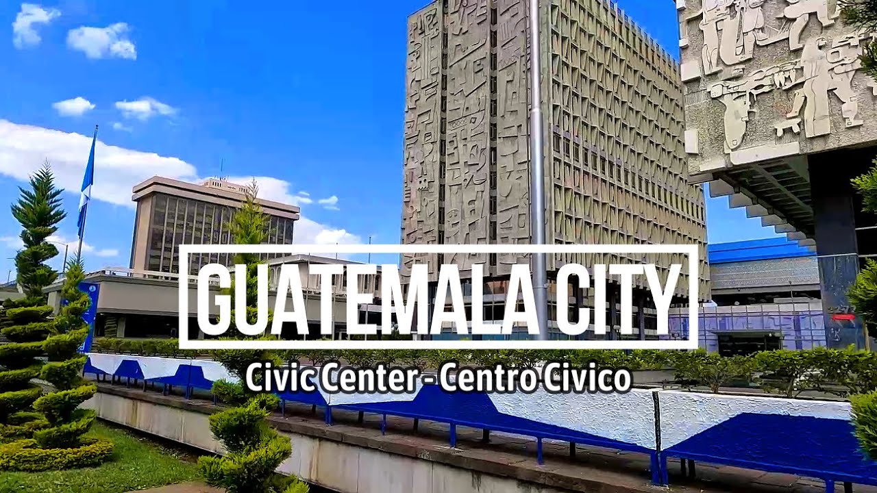 Guatemala City Centro Cívico Aerial View 2023 - YouTube