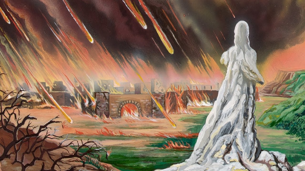 A MULHER DE LÓ VIRA ESTÁTUA