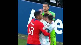 Lionel Messi Red Card Vs Chile