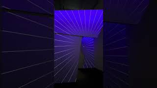 Game Worlds exhibition animation at exit gate, ACMI, Melbourne, Australia
