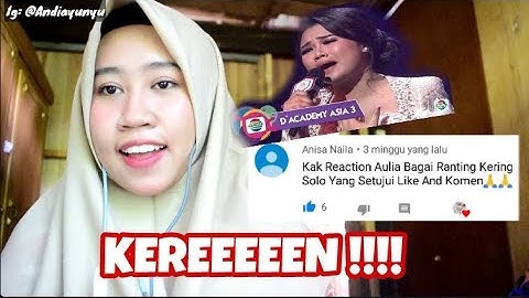 REACTION DA Asia 3 : Aulia DA4, Indonesia - BAGAI RANTING KERING