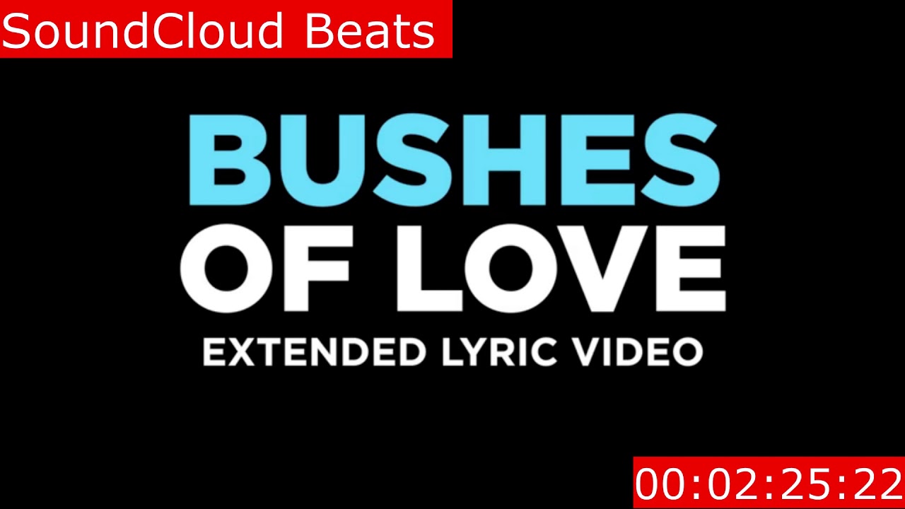 "BUSHES OF LOVE" Extended Lyric Video (Instrumental) By SoundCloud