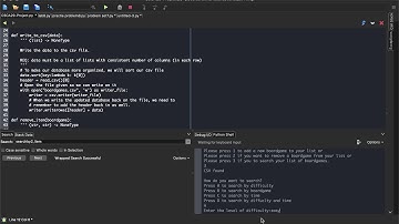 CSCA20 project video